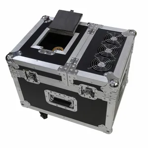 Caso Do vôo Embalagem 600W Haze Máquina de Fumaça Máquina de Fumaça para o Partido Do Casamento Do Natal 600w Haze máquina de Fumaça de Controle Dmx máquina de Fumaça