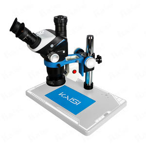 Kaisi S8三眼顕微鏡プロフェッショナル顕微鏡豊富な被視野深さ優れたクラリティ優れたフラットフィールド - Product Image 5
