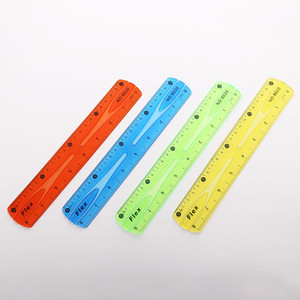 Regla Flexible Transparente de 8 Pulgadas (20 cm) de Colores, Económica y de Alta Calidad para Estudiantes Escolares - Product Image 2