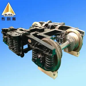 Bliss AK7 Axle Load Radial Self Steering Bogie Custom Train Railway Casting Parts Bogie Fast Speed Freight Wagon