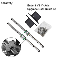 Printex Ender 3 Y-Achsen-Linearschienen-Upgrade-Kit MGN12 Linearführungsschienen-Set für Ender 3 V2 Pro S1 SE CNC 3D-Drucker-Teile