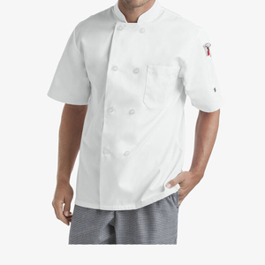 Chaqueta de abrigo de Chef de manga larga <span class=keywords><strong>para</strong></span> mujer/hombre, uniforme de cocinero de Hotel de restaurante, uniformes de camisa <span class=keywords><strong>para</strong></span> trabajadores de restaurantes y hoteles - Product Image 3