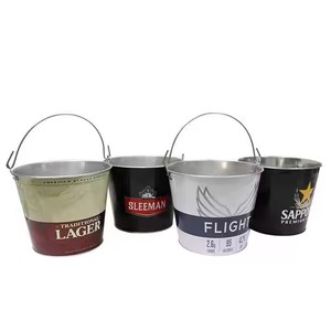 Cubo de Hielo Galvanizado Profesional de Fábrica, Enfriador de Metal para Champán, para Cerveza Tennent's Lager de Camboya, Overeem Paddy, <span class=keywords><strong>Paul</strong></span> <span class=keywords><strong>John</strong></span> - Product Image 3