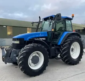 Trator New Holland TM1504 150 HP original acessível e bastante usado para agricultores em estoque