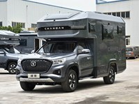 Changan Peak View RV 2.0T Essence AWD Motorhome 8AT Explorer Grand Espace Tout-Terrain Pickup Intégré en Usine pour Voyage et Camping