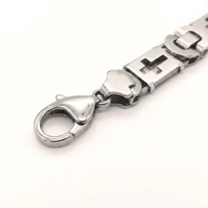 Stainless Steel Byzantine <b>Cross</b> Link <b>Chain</b> Necklace Waterproof Tarnish-Free Heavy Cuban Chunky Choker Hip Hop Punk Jewelry - Product Image 4