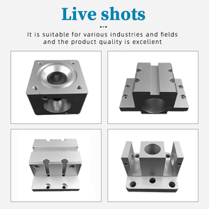 Services de fabrication de pièces de machine CNC en métal sur mesure OEM, Chine, pièces de rechange en acier de précision pour l'usinage de tôles - Product Image 6