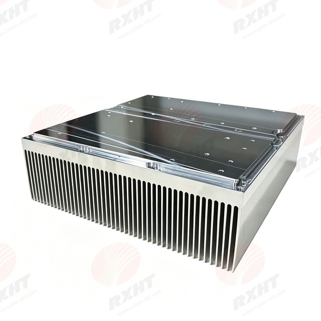 Custom Extruded High Fin Heat Sink, High Magnification Aluminum Profile Heatsink for Inverter Power Cooling