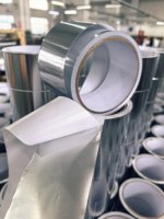 Ruban en aluminium de 30 µm x 50 mm x 10 m pour conduits flexibles HVAC