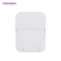 Vente chaude Rechargeable Forme Batterie Au Lithium Intégrée Led Miroir De Maquillage Tactile Dimmable Commutateur Miroir De Bureau