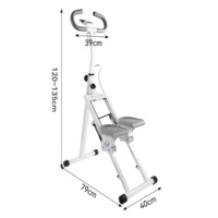 Máquina de Escalar Multifuncional para Interiores, Stepper para Hacer Ejercicio en Casa, Simulador de Escaleras, Máquina para Correr en Casa, de Metal