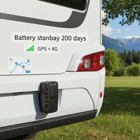 Traceur GPS pour véhicule RV avec longue autonomie de batterie, 200 jours en veille