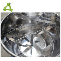 Mélangeur industriel vertical en plastique de 150 kg, agitateur automatique pour le mélange de couleurs des granulés et des matières premières plastiques
