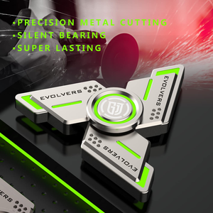 Jzz <span class=keywords><strong>Fidget</strong></span> <span class=keywords><strong>Spinner</strong></span> chống lo âu ngón tay tay tay đồ chơi ADHD căng thẳng cứu trợ áp lực Quà Tặng câu đố kim loại ánh sáng phát sáng cho người lớn - Product Image 3