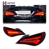 Feux arrière HETOP CLA W117 2013-2019 Mise à niveau LED Clignotant Feux arrière de recul Feux arrière les plus récents Accessoires modifiés pour Benz