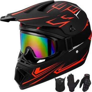 Casque de VTT pour jeunes enfants Dirt Bike Motocross <span class=keywords><strong>BMX</strong></span> hors route Moto <span class=keywords><strong>Go</strong></span> Kart Casco DOT ECE - Product Image 4