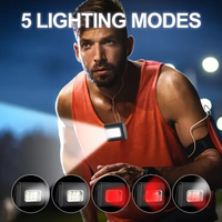Lampes de course LED rechargeables avec aimant, lumière du jour 6000K, angle de faisceau 120°, lumière d'avertissement de sécurité nocturne pour les stades sportifs