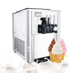 Sud Africa Hot Sable equipment macchina automatica per gelato Cornet 3 gusti macchina per gelato