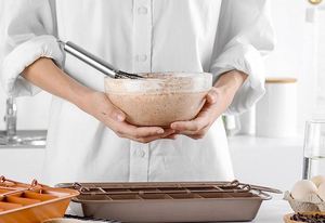 Solid Bottom Brownie Baking Pan Wholesale <b>Square</b> Nonstick Cake Mold Thickened Baking Tools <b>Set</b> Brownie Pan - Product Image 6