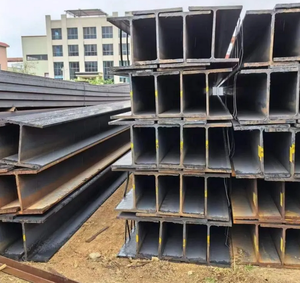 Structural Steel H Iron Standard H Beam Sizes Series High Strength Metal ASTM Standard Welding Service 4.5mm-23mm 12m - Product Image 2