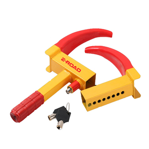 E-ROAD Abrazadera <span class=keywords><strong>de</strong></span> Seguridad <span class=keywords><strong>Antirrobo</strong></span> para Ruedas <span class=keywords><strong>de</strong></span> Automóviles y Motocicletas - Product Image 5