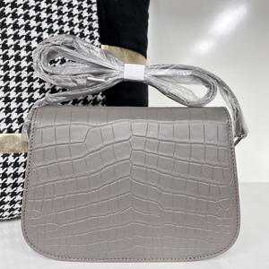 Custom Crocodile Leather Box Bag – Versatile Work & Date Night Crossbody Shoulder Bag for Women | Luxury Lady Purse Wholesale - Product Image 6