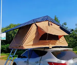 SOAR SS 가장 인기있는 소프트 알루미늄 지붕 텐트 판매 야외 캠핑 자동차 랙 지붕 상단 텐트 자동차
