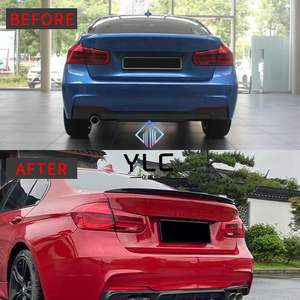 Actualización PSM Wing Boot Lip Alerón trasero para <span class=keywords><strong>BMW</strong></span> F30 335i <span class=keywords><strong>335d</strong></span> 340i 2012 2013 2014 2015 2016 2017 <span class=keywords><strong>2018</strong></span> F80 M3 Accesorio de personalización de automóviles - Product Image 3