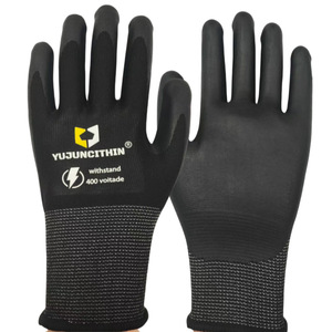 Wholesale 500V Electrician <strong>Gloves</strong> Anti-Slip <strong>Latex</strong> Live Work Anti-Electric Shock Emergency Touchscreen <strong>Gloves</strong> - Product Image 6