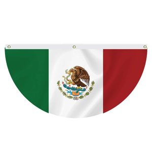 Ensemble <span class=keywords><strong>de</strong></span> drapeaux mexicains pour fans <span class=keywords><strong>de</strong></span> football, à suspendre à la main, pour cadeaux, vente en gros - Product Image 3