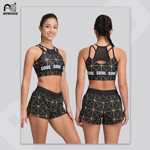 Tenue d'entraînement de cheerleading personnalisée, style mode, sublimation - Product Image 6