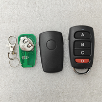 Control Remoto Universal Inalámbrico para Puerta de Garaje Eléctrica, Llave de Copia de Frecuencia 433MHz, Accesorios de Control Remoto de Respaldo