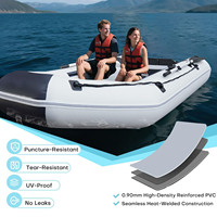 Bateau pneumatique de pêche haute performance, bateau de pêche gonflable en PVC Drop Stitch pour sports nautiques avec certification CE