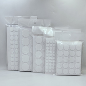 Hai mặt có thể tháo rời rõ ràng Gắn Vòng tái sử dụng dính Tacky chấm trong suốt tack Stickers keo băng cho tường - Product Image 6