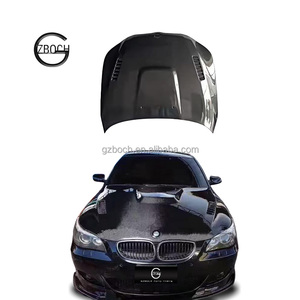 Capó de Fibra de Carbono HAMANN para <span class=keywords><strong>BMW</strong></span> Serie 5 <span class=keywords><strong>E60</strong></span> (<span class=keywords><strong>2004</strong></span>+), Capó de Motor de Fibra de Carbono, Venta al Por Mayor de Fábrica - Product Image 1