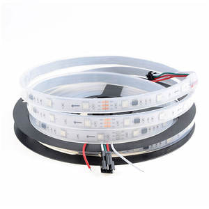 Luces sinfónicas 5050 con tiras de luces LED tipo marquesina, efecto de agua que fluye, tiras de luces suaves que cambian de color a todo color, modelos para bodas - Product Image 4