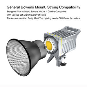 Lampe LED bicolore 220W pour tournage vidéo et photographie sur caméra, très vendue sur <span class=keywords><strong>TikTok</strong></span> en 2024, plage de couleurs 2700-6500K - Product Image 4