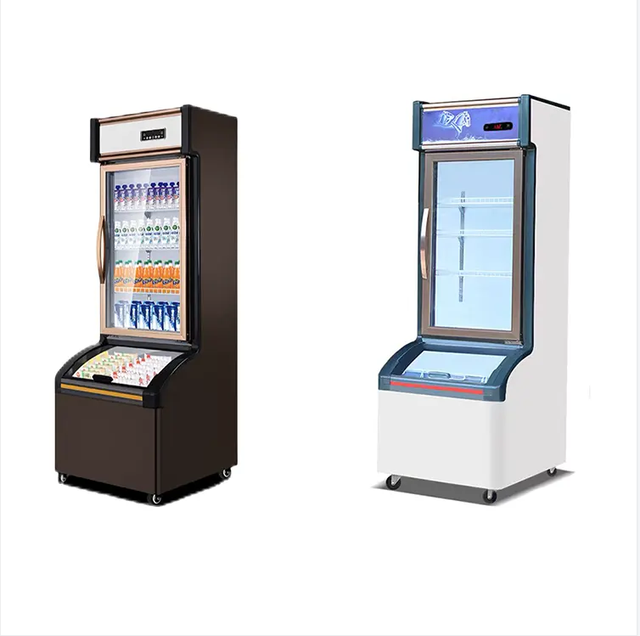 Commercial Fruit Fridge and Vegetable Chiller Display Freezer