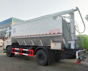 Prix usine 12 Cbm 20cbm 40cbm 55cbm véhicule de Transport d'alimentation en vrac camion d'alimentation haut du corps pour élever des animaux bétail volaille - Product Image 6
