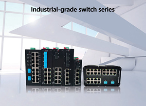 Công nghiệp cấp 100 Meter Ethernet chuyển đổi một sợi quang bốn cổng điện có tính năng SNMP PoE VLAN chức năng RJ45 giao diện điều khiển - Product Image 3