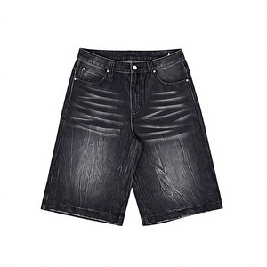 Shorts en jean personnalisés pour hommes – Été, respirants, écologiques, haute qualité, logo personnalisé accepté, tissu en coton, style déchiré - Product Image 1