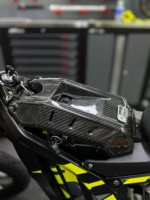 Couverture de batterie en fibre de carbone Surron Light Bee X, légère, améliorée, modifiée, protection tout-terrain, accessoires pour moto électrique tout-terrain