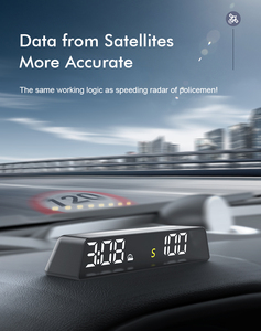 Phụ kiện ô tô rẻ nhất Màn hình hiển thị trên kính lái <span class=keywords><strong>HUD</strong></span> đa năng Đồng hồ tốc độ kỹ thuật số LED <span class=keywords><strong>HUD</strong></span> - Product Image 4