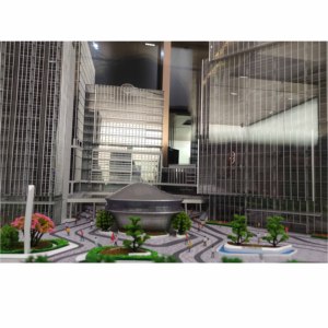 Modèle architectural détaillé de la promotion immobilière de parc industriel et de bureau intégré - Product Image 6