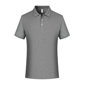 Camiseta Polo de Algodón de Color Sólido, Transpirable, para Uso Diario, Manga Corta, Ropa de Trabajo para Hombre, con Logotipo Personalizable Impreso, para Actividades de Verano - Product Image 4