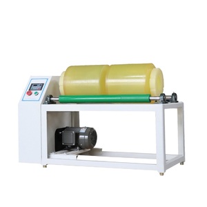 Molino de Bolas Rodante de 2 Estaciones de Trabajo, Molino de Bolas con Jarra Rodante de 5L, 15L, 20L para Producción por Lotes de Molienda de Polvo - Product Image 3