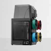 Imprimante 3D de bureau Centauri Carbon 2 entièrement fermée CoreXY 4 couleurs haute vitesse 600 mm/s nivellement automatique FDM PLA PETG