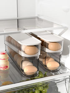 صندوق الثلاجة لحفظ البيض جهاز تنظيم وتوزيع البيض بطبقة مزدوجة - Product Image 5