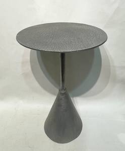 Mesa auxiliar moderna de grafito de alta calidad con diseño ondulado, muebles de la mejor calidad a precio de mayoreo. - Product Image 5