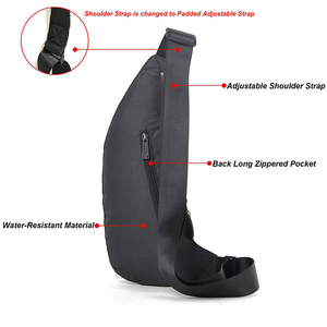 Borsa a tracolla da esterno borsa a tracolla sul petto zaino a tracolla borse sportive per uomo borsa sul petto anteriore - Product Image 4